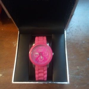 Pink XOXO watch